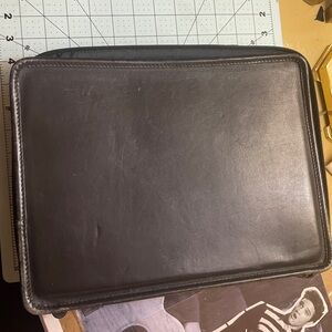 Vintage Coach Leather Tablet computer briefcase